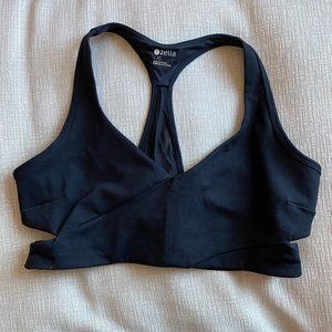 ZELLA | Black Cutout Sports Bra w/Mesh Back